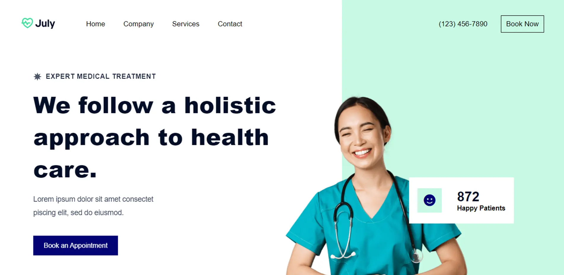 Healthcare Center Website